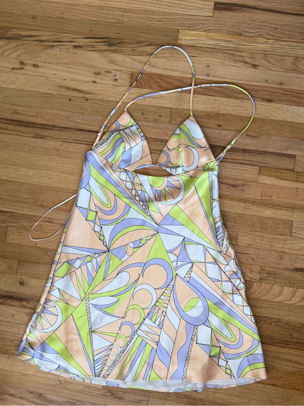 Zara Printed Mini Dress - Size Small